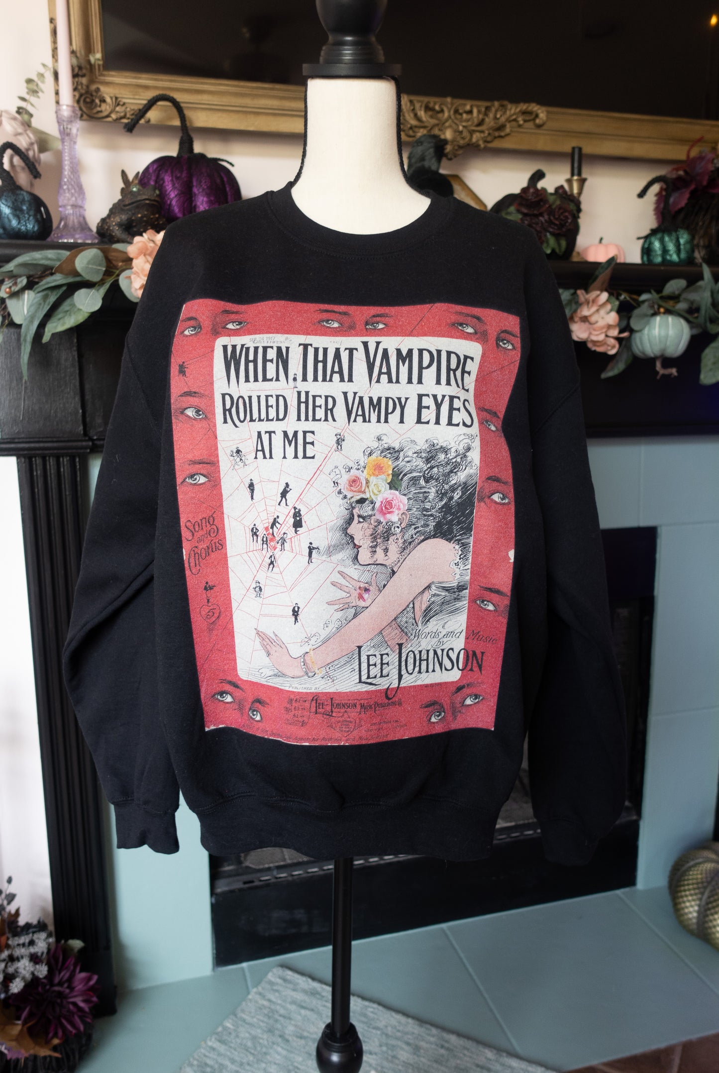 Vampy Eyes Vixen Sweatshirt *Made To Order*