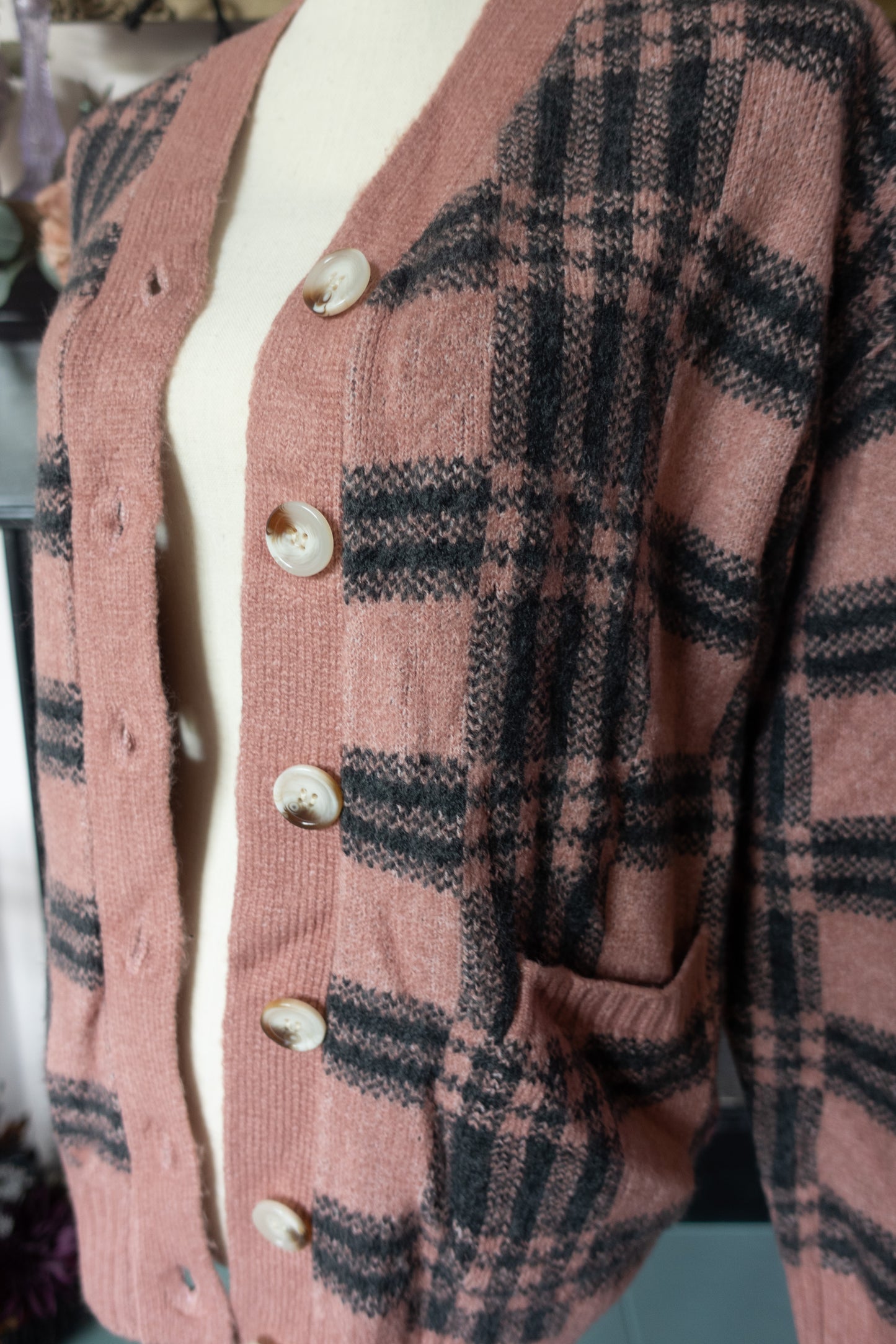 The Butterscotch Plaid Cardigan