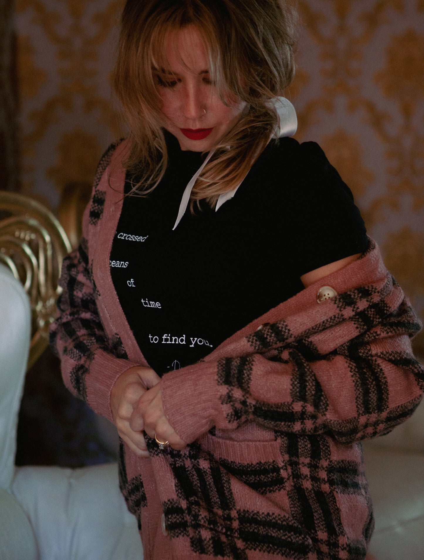 The Butterscotch Plaid Cardigan