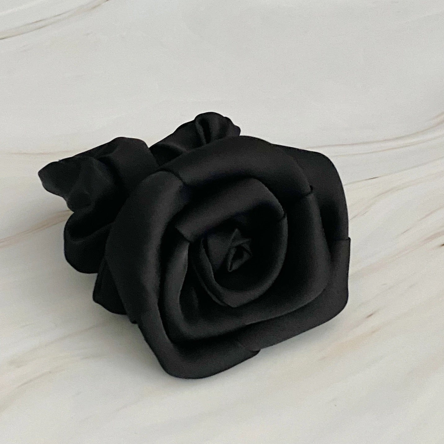 Bed of Roses Satin Scrunchie