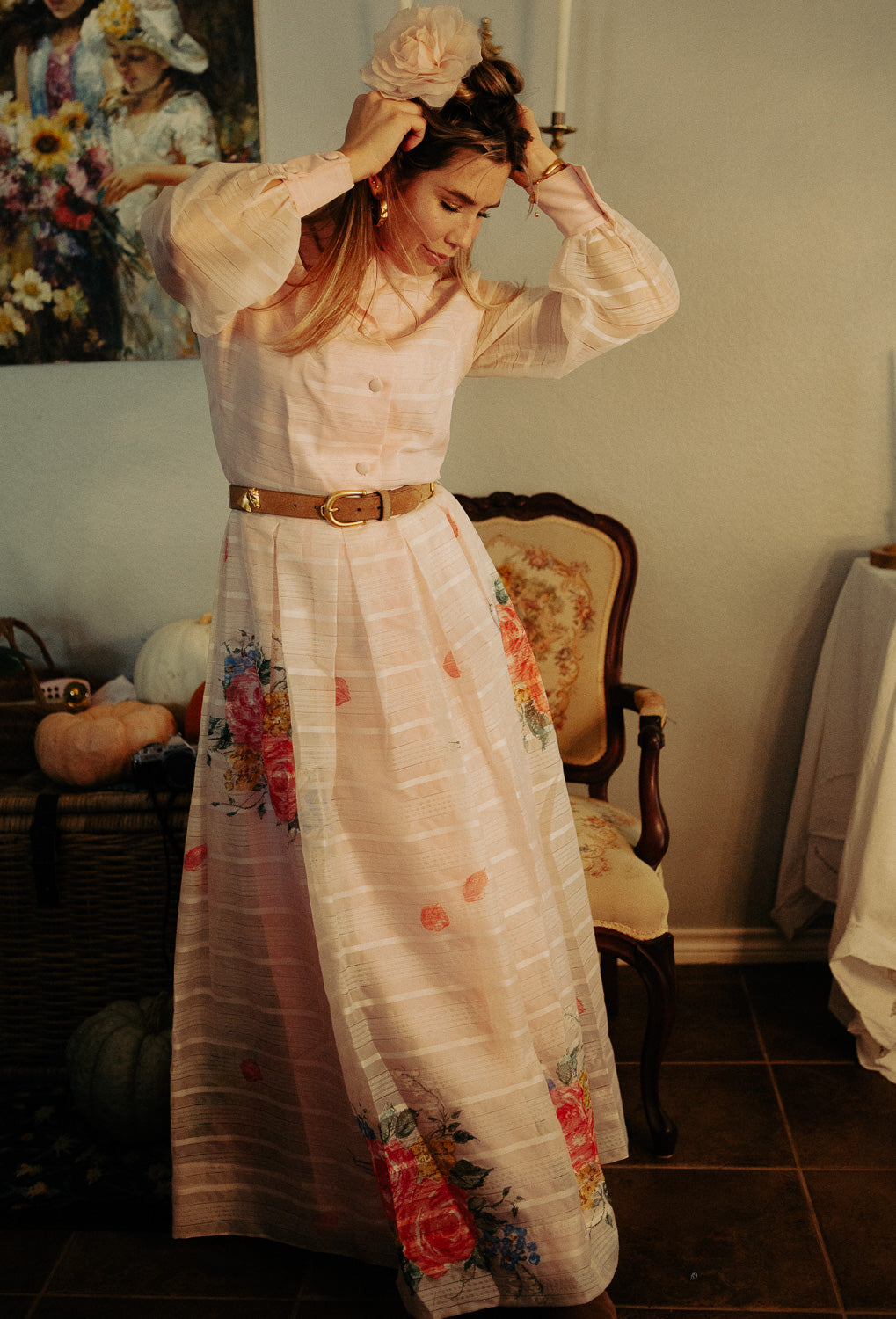 The Scarlett Prairie Maxi Dress *Vintage*