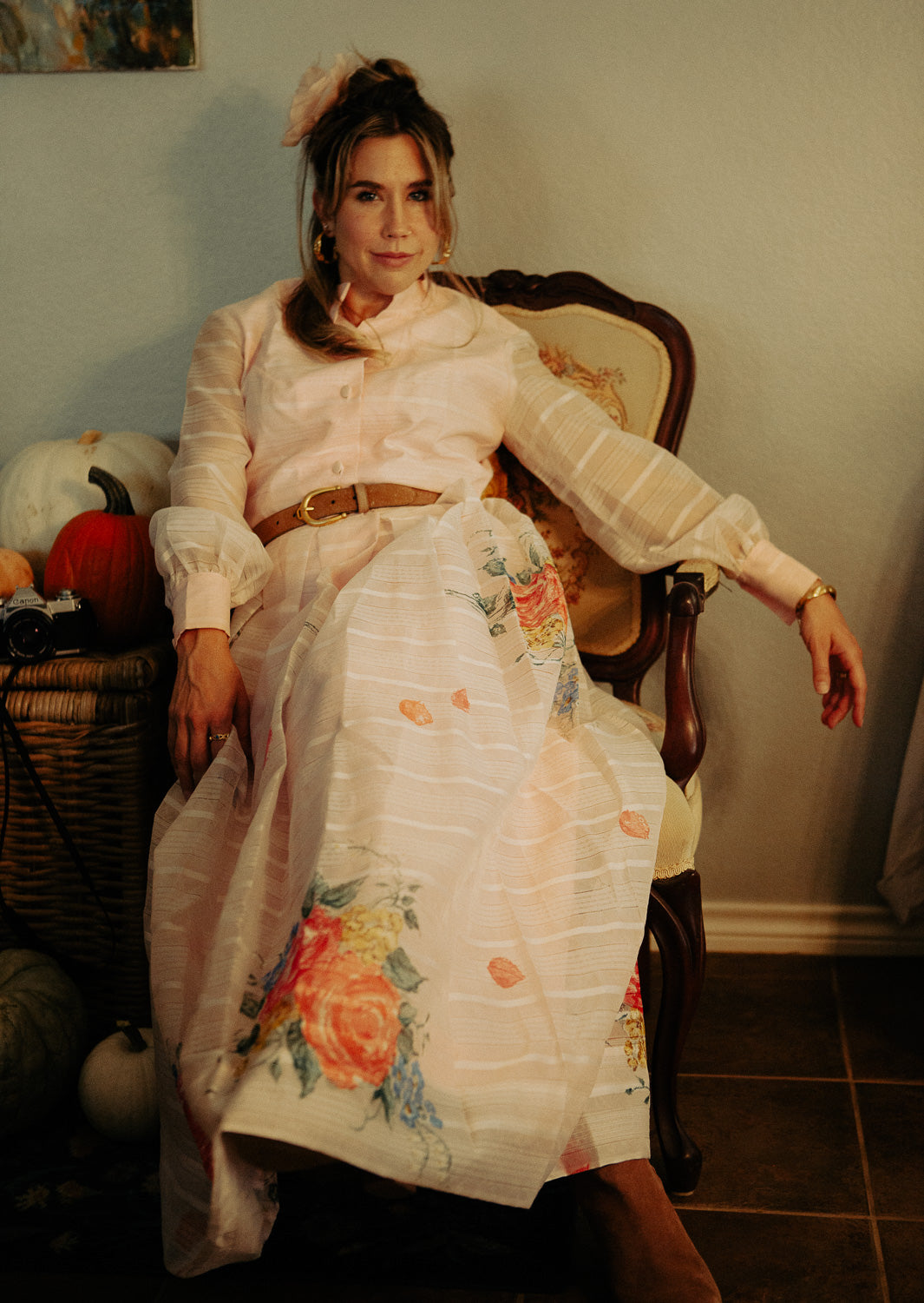 The Scarlett Prairie Maxi Dress *Vintage*