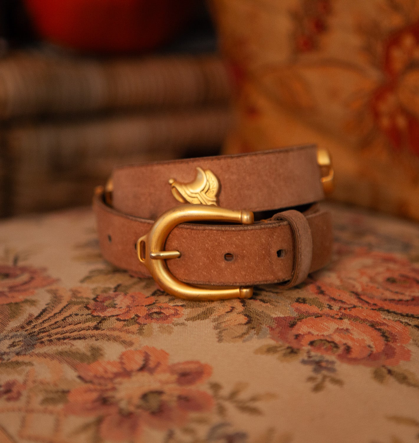 Giddyup Girl Leather Belt *Vintage*